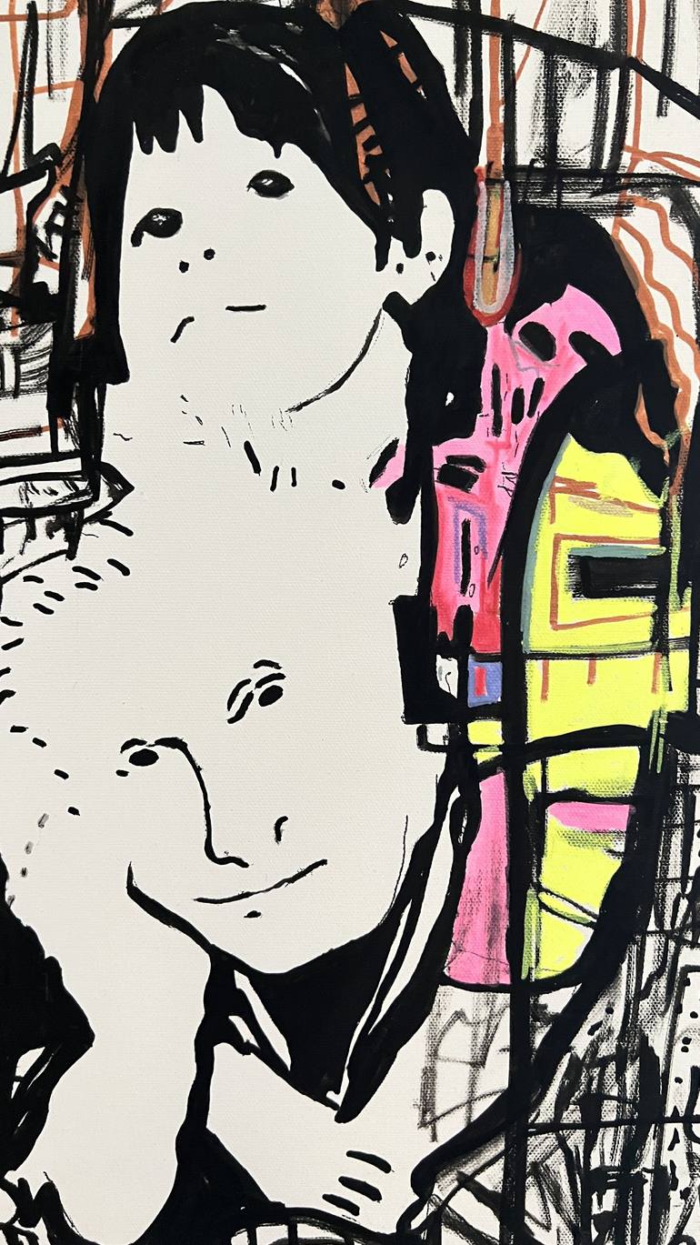 Original Symbolism Family Drawing by Muriel Deumie