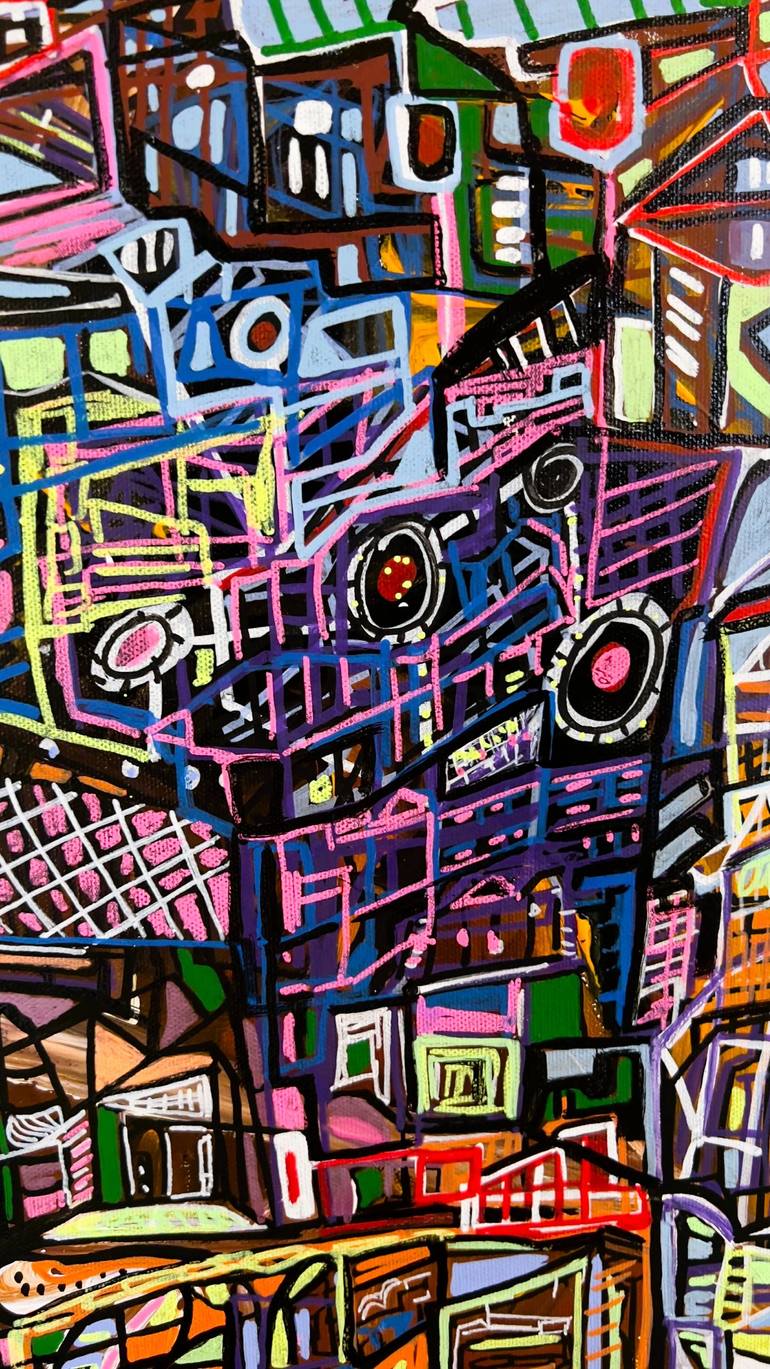 Original Contemporary Abstract Painting by Muriel Deumie