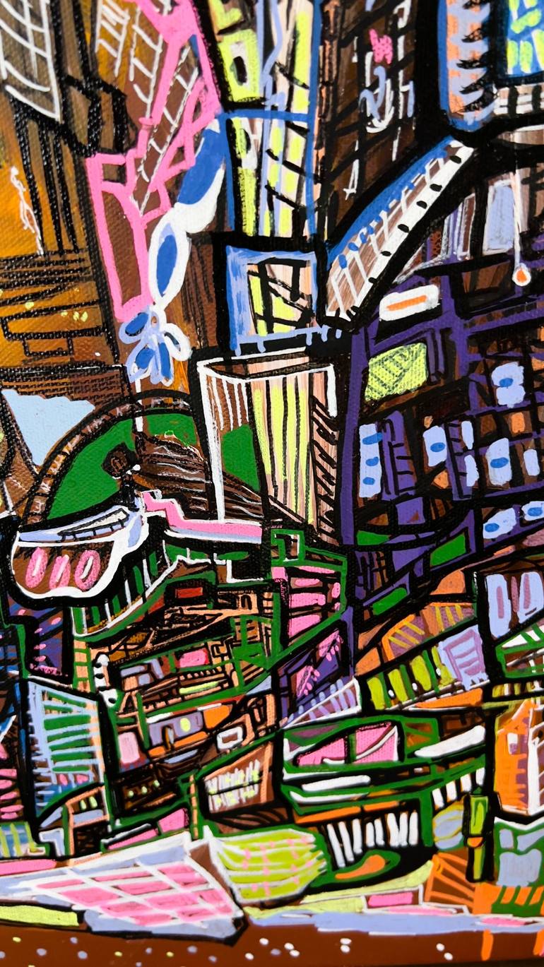 Original Contemporary Abstract Painting by Muriel Deumie