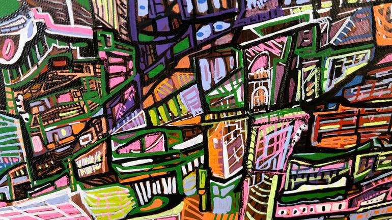 Original Contemporary Abstract Painting by Muriel Deumie