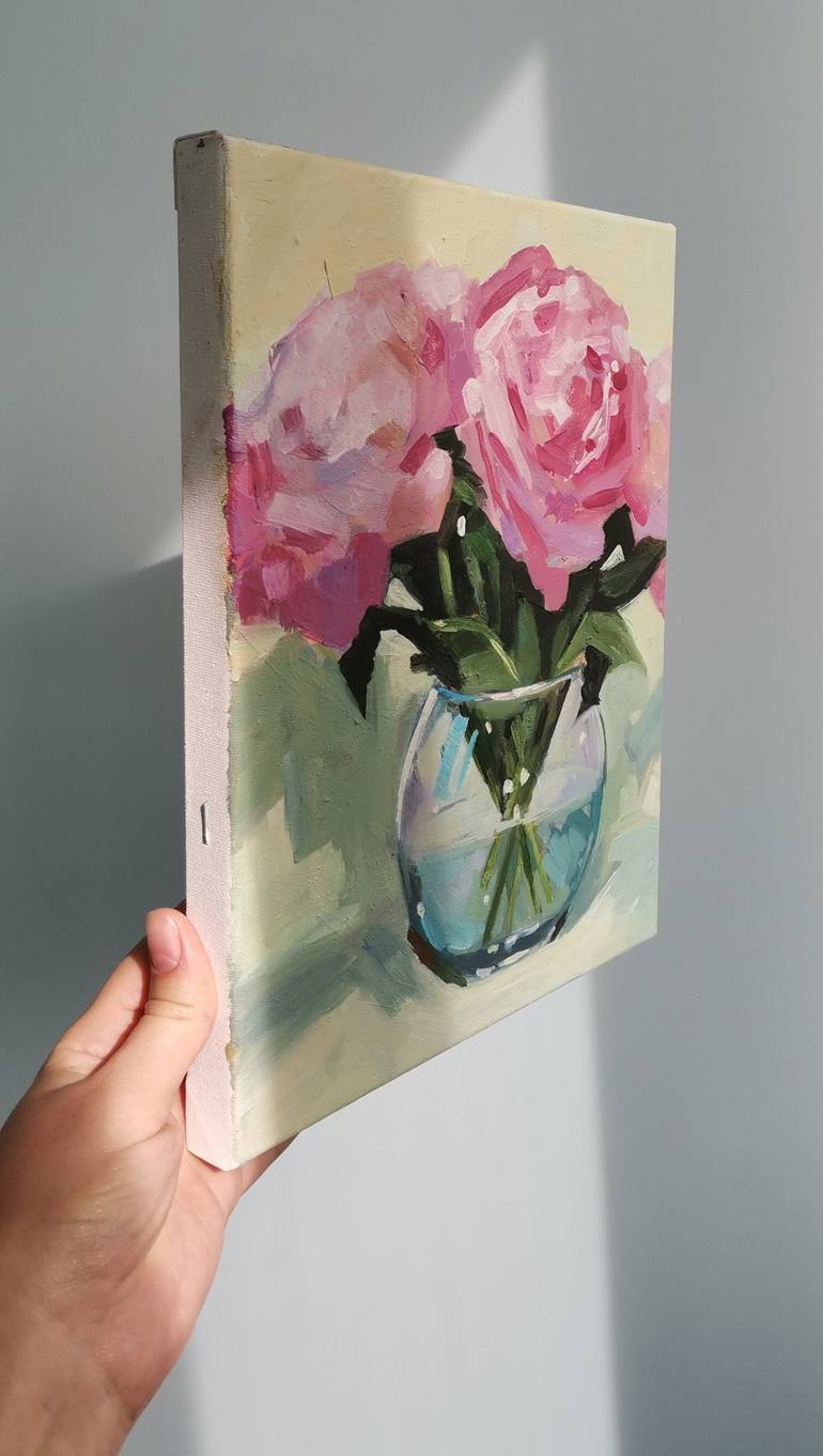 Original Modern Botanic Painting by Anastasia Deshko