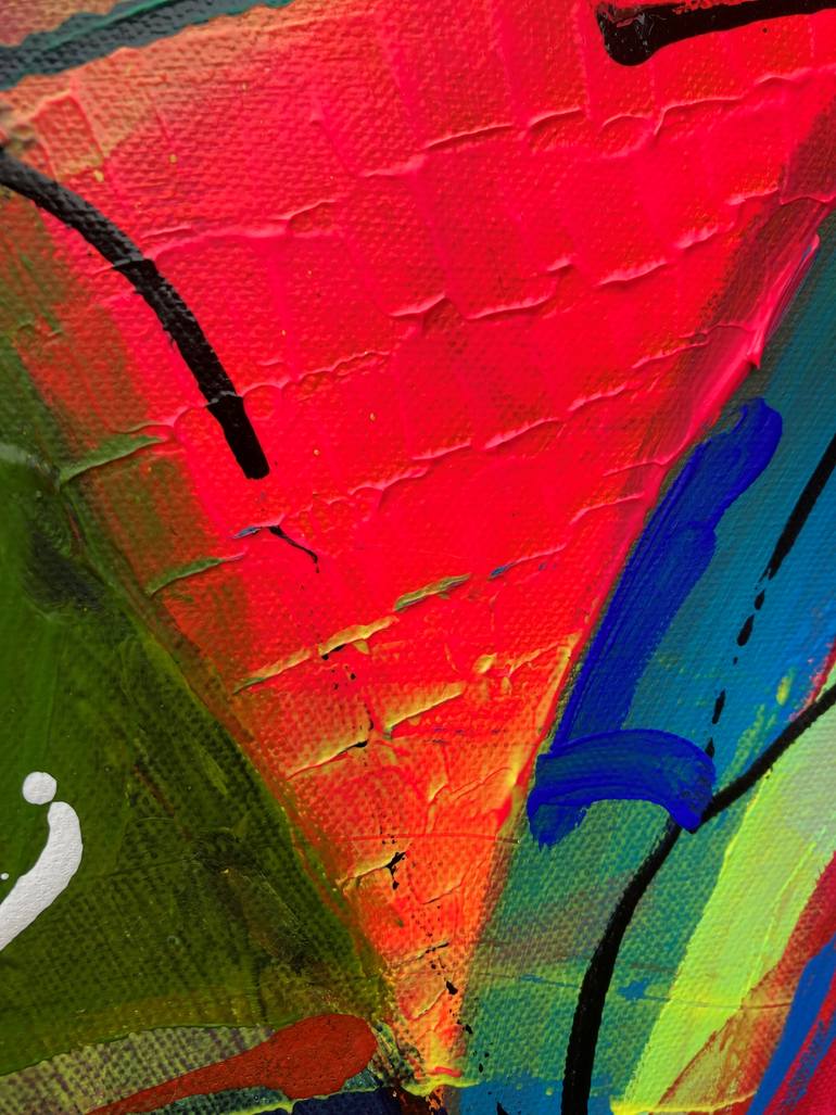 Original Abstract Expressionism Abstract Painting by Heather Doble