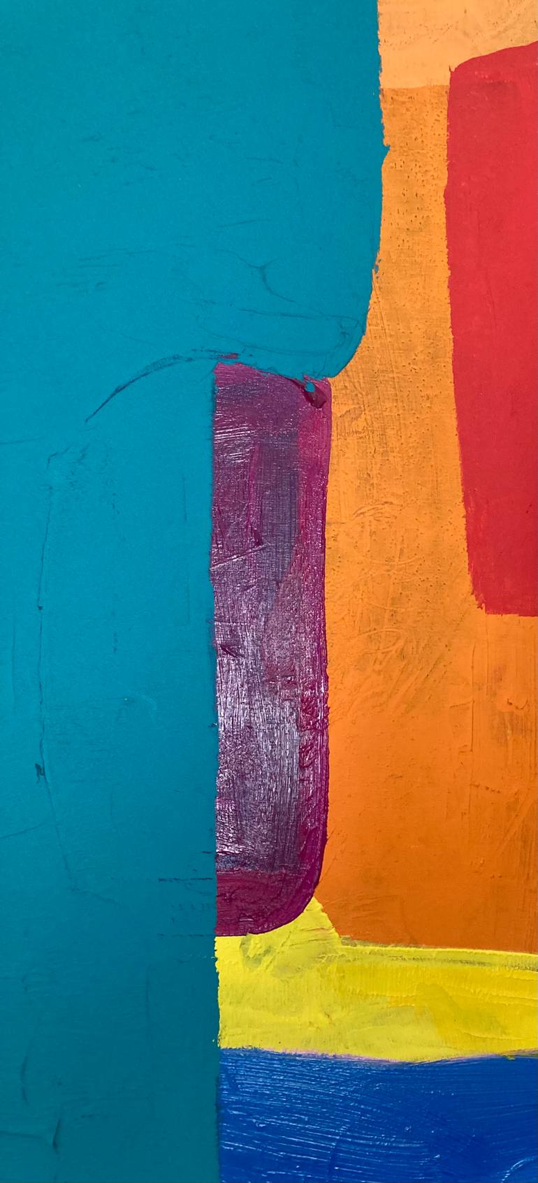 Original Contemporary Abstract Painting by Heather Doble