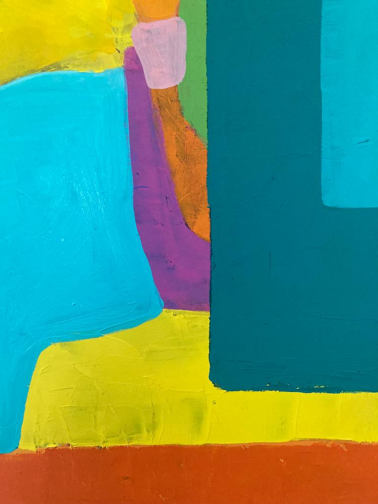 Original Contemporary Abstract Painting by Heather Doble