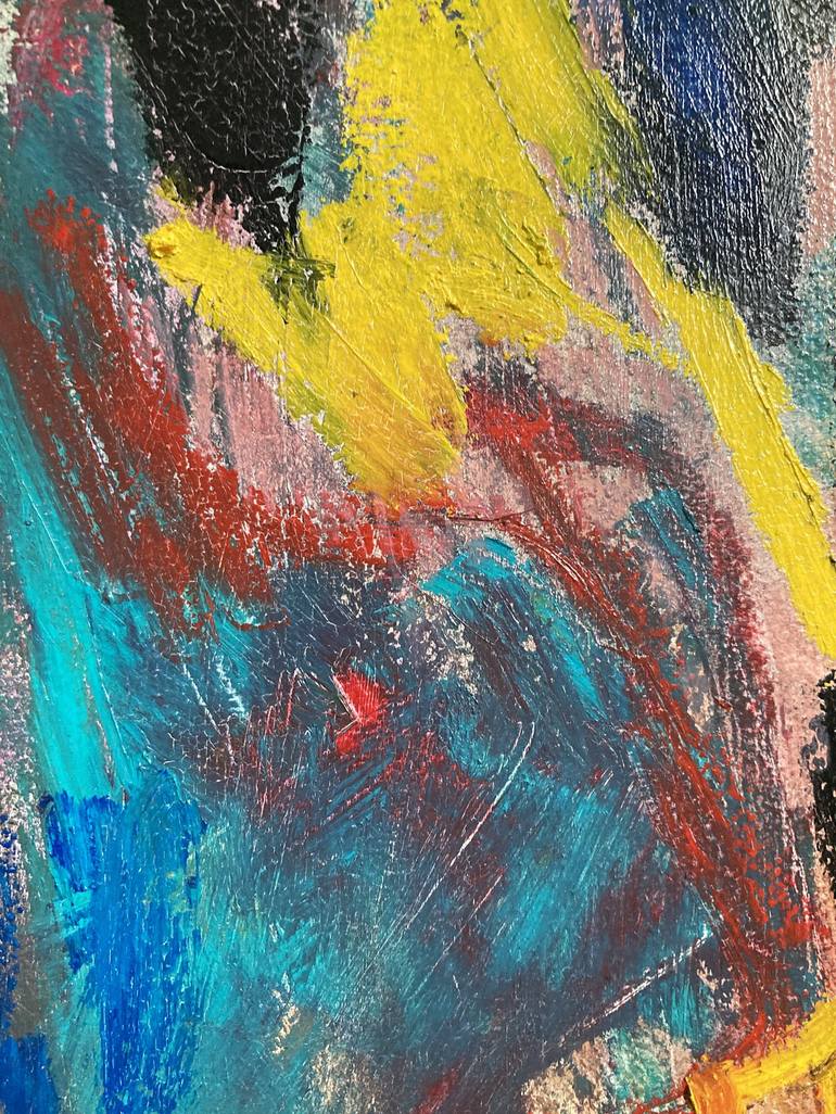 Original Abstract Expressionism Abstract Painting by heather doble