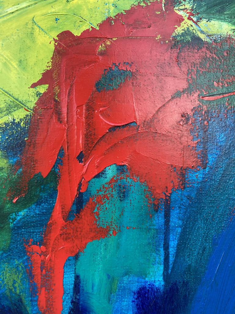 Original Abstract Painting by heather doble