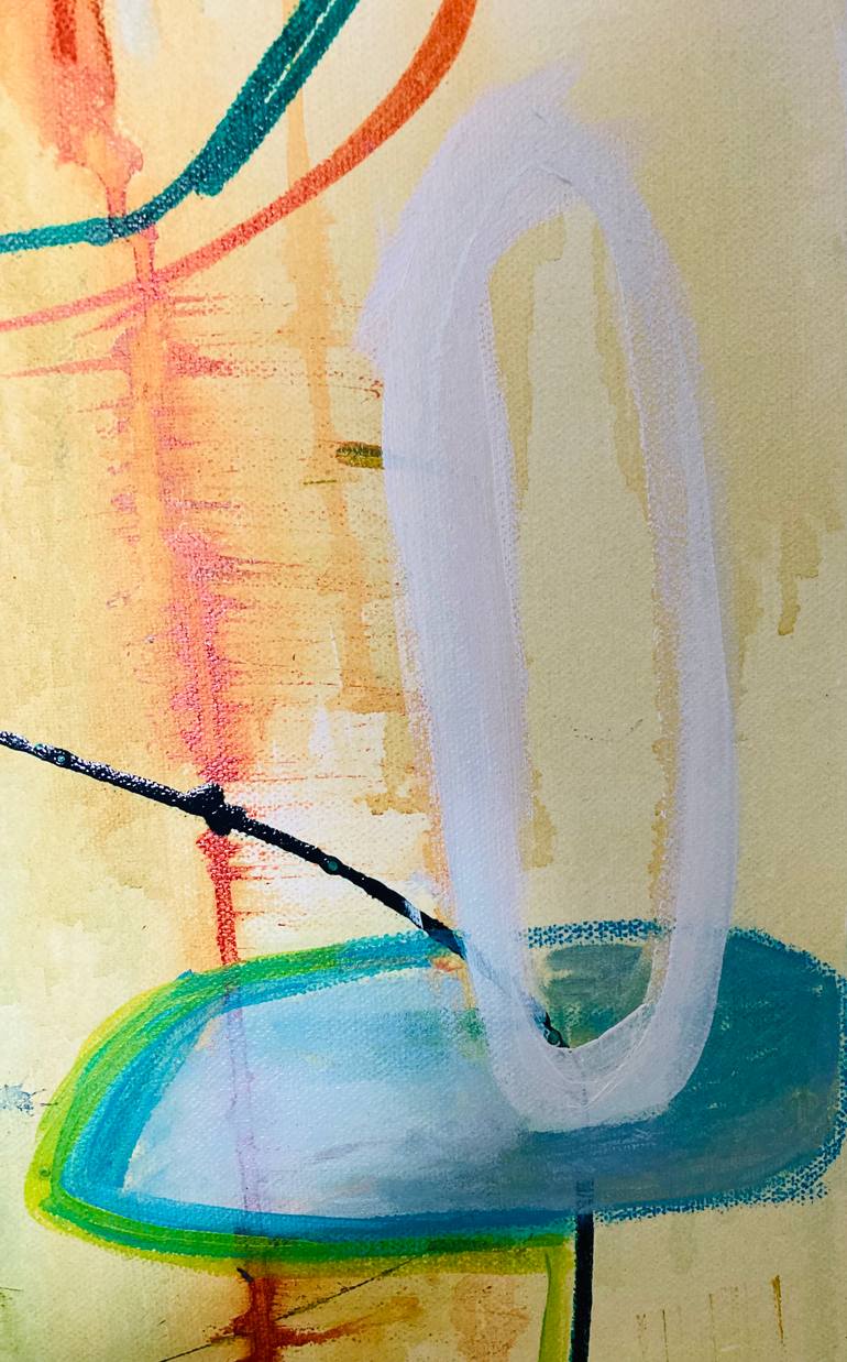 Original Abstract Expressionism Abstract Painting by Heather Doble