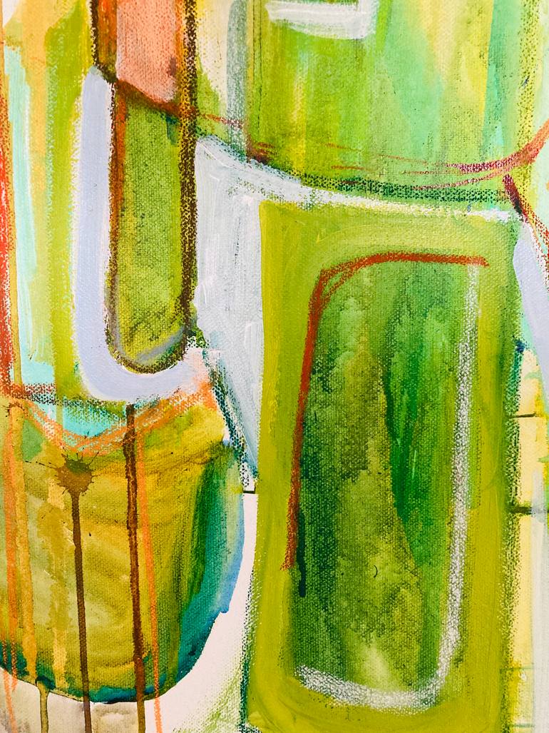 Original Abstract Expressionism Abstract Painting by Heather Doble