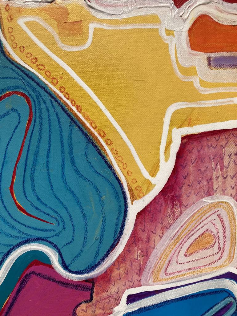 Original Abstract Expressionism Abstract Painting by Heather Doble
