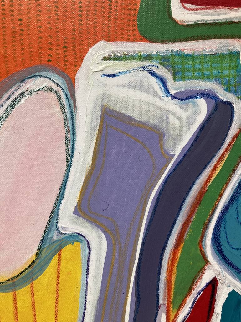 Original Abstract Expressionism Abstract Painting by Heather Doble