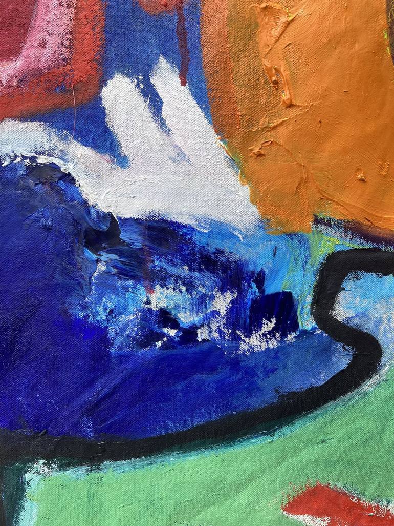 Original Abstract Expressionism Abstract Painting by heather doble