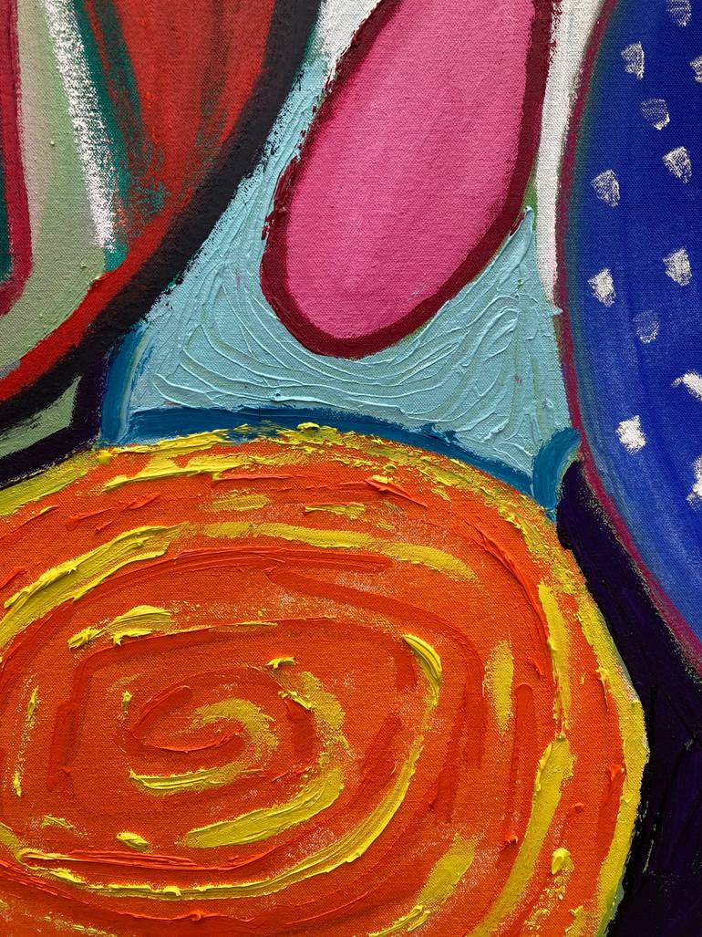 Original Abstract Expressionism Abstract Painting by Heather Doble