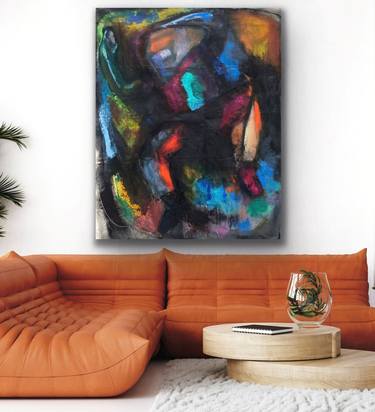 Original Abstract Paintings by heather doble