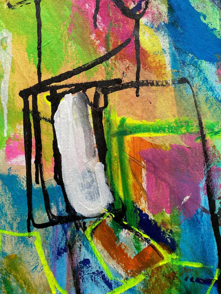 Original Expressionism Abstract Painting by Heather Doble