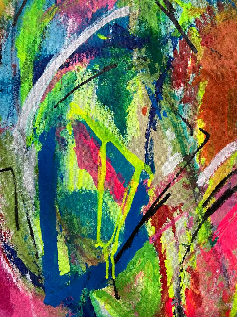 Original Expressionism Abstract Painting by Heather Doble