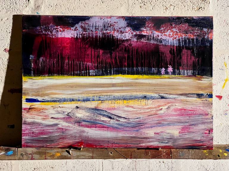 Original Abstract Nature Painting by Raphael D