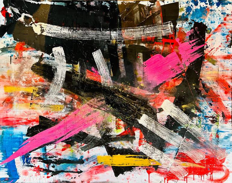 Original Abstract Other Painting by Raphael D