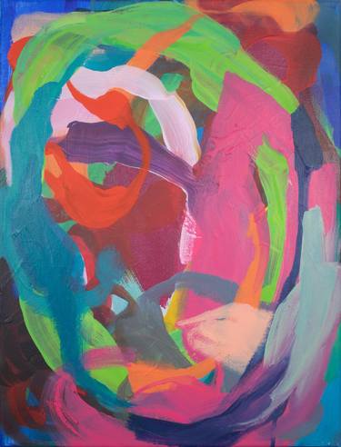 Print of Abstract Expressionism Abstract Paintings by Petra Penz