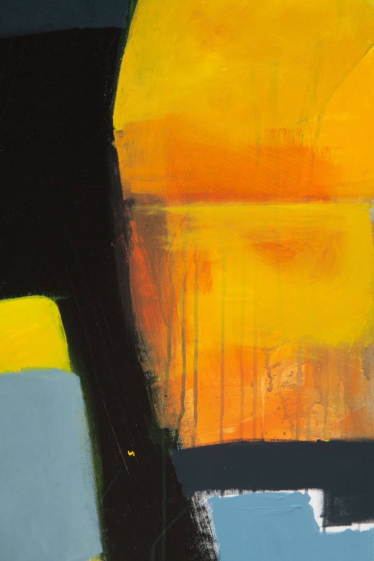 Original Abstract Expressionism Abstract Painting by Petra Penz