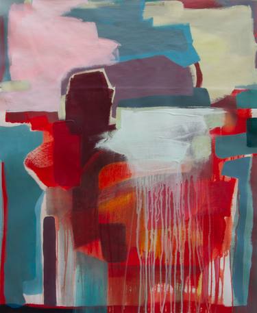 Original Abstract Expressionism Abstract Paintings by Petra Penz