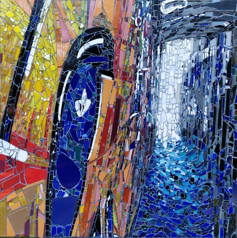 Original Expressionism Wall Sculpture by Juana Guaraglia