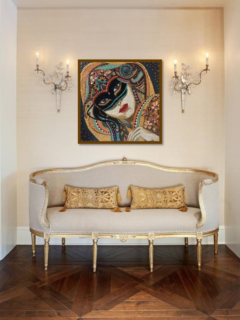 Original Art Deco People Sculpture by Natasha Desai
