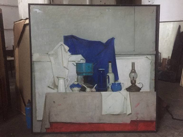 Original Realism Still Life Painting by Katerina Bokotey