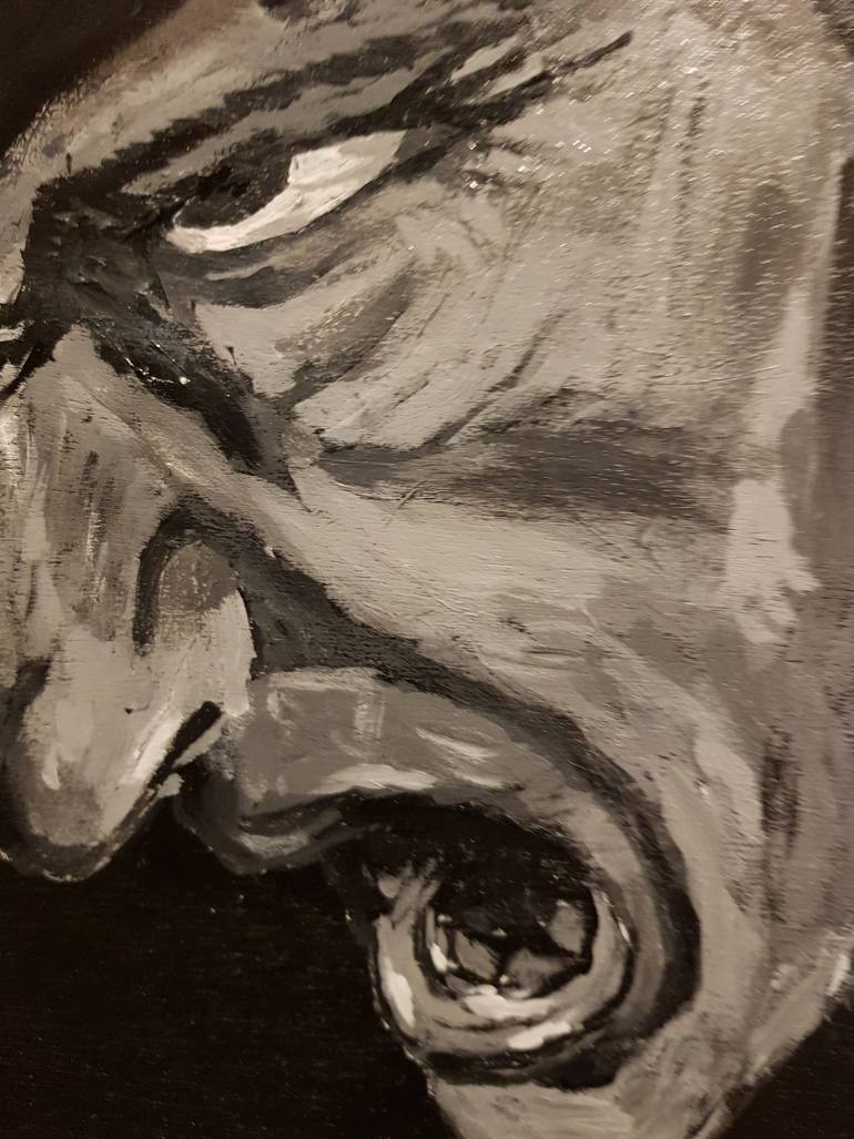 Original Expressionism People Painting by Dirk Osinga