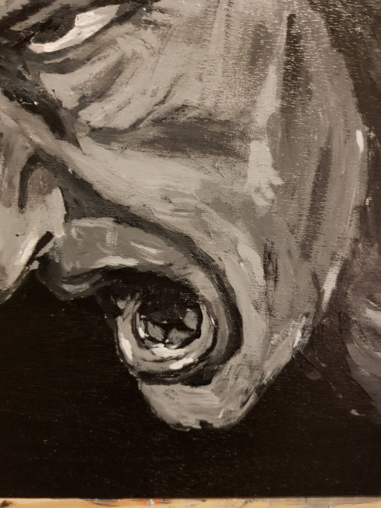 Original Expressionism People Painting by Dirk Osinga
