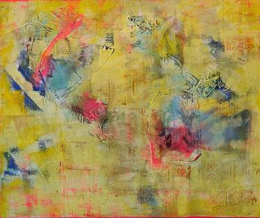 Original Abstract Expressionism Abstract Paintings by Sabrina Kroekel