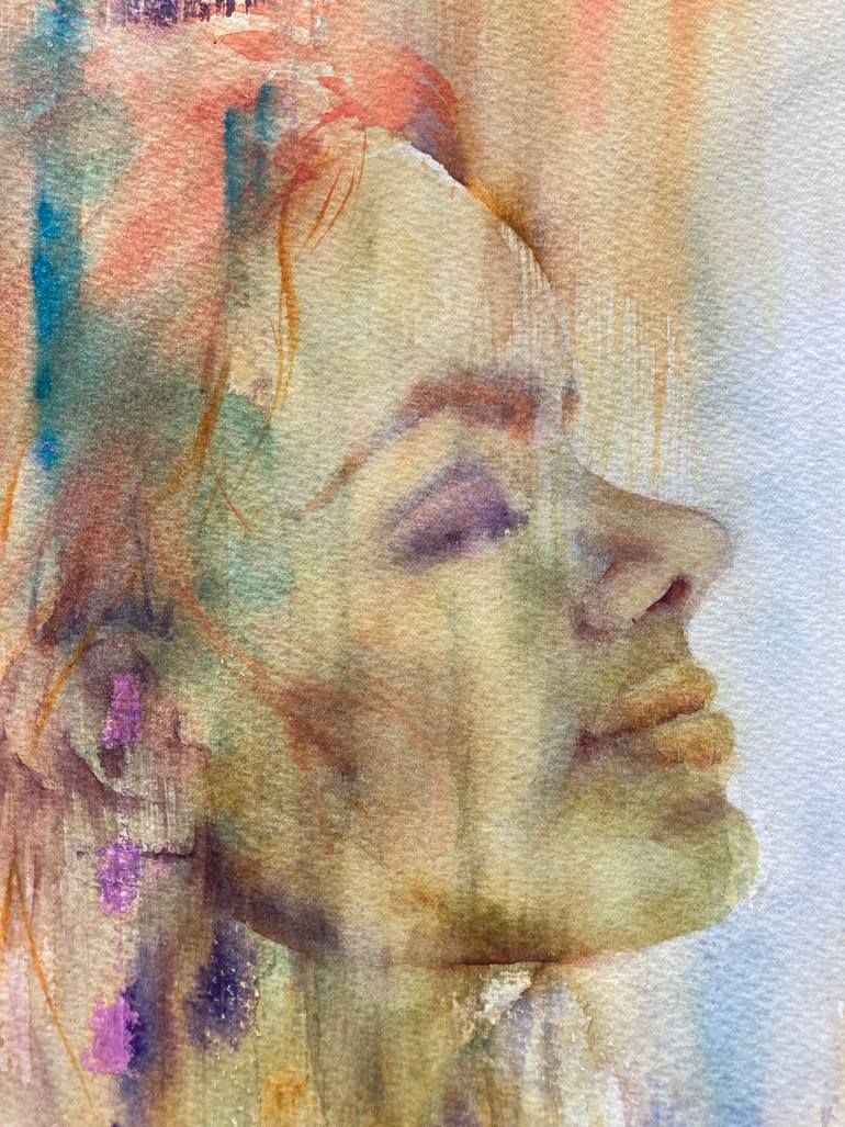 Original Conceptual People Painting by Tatiana Stoilova