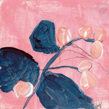 Original Fine Art Floral Paintings by Patty DelValle
