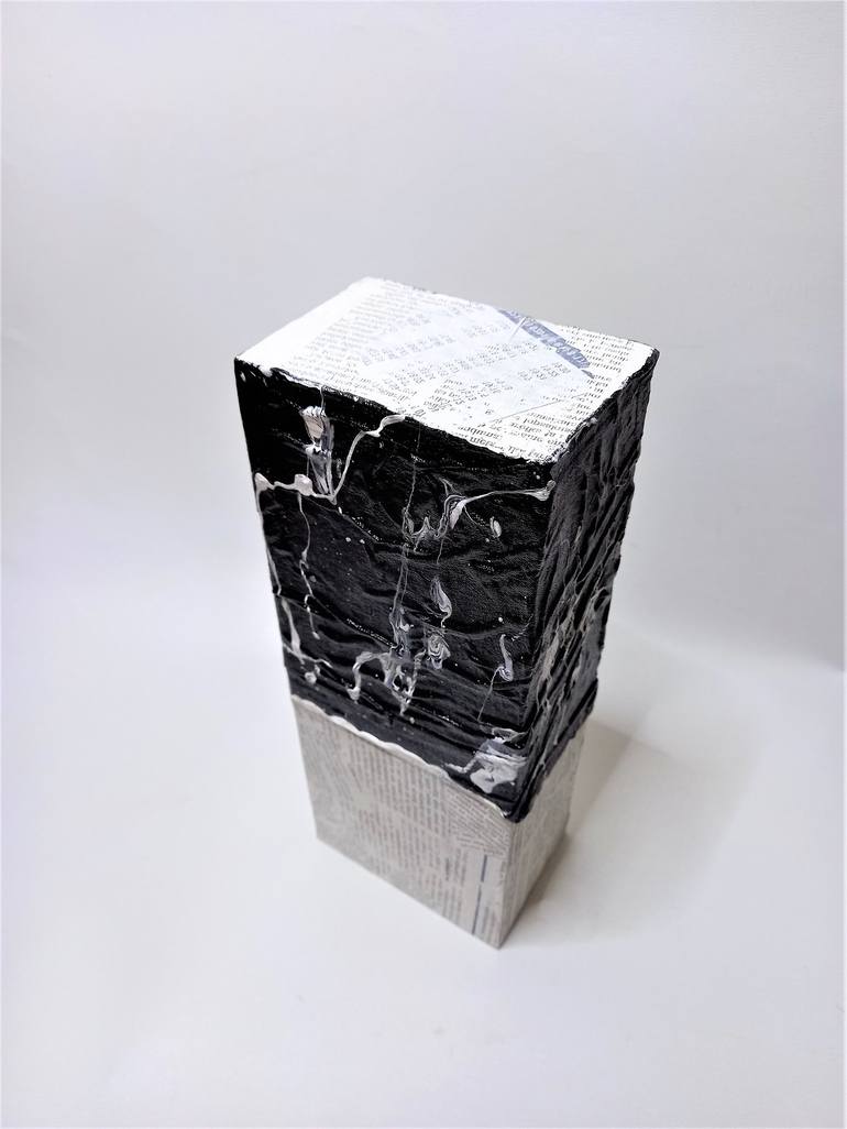 Original Conceptual Abstract Sculpture by Boriss Ivanov