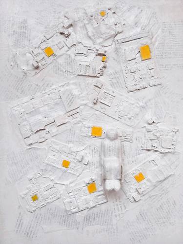 Original Conceptual Abstract Collage by Boriss Ivanov
