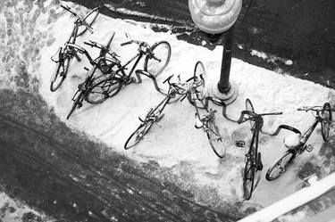 Bicycles In The Snow thumb