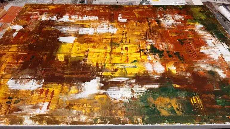 Original Abstract Painting by Ahmed Bulih