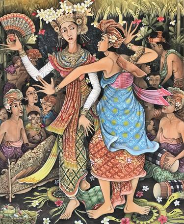 Print of Fine Art Performing Arts Paintings by ketut suwela