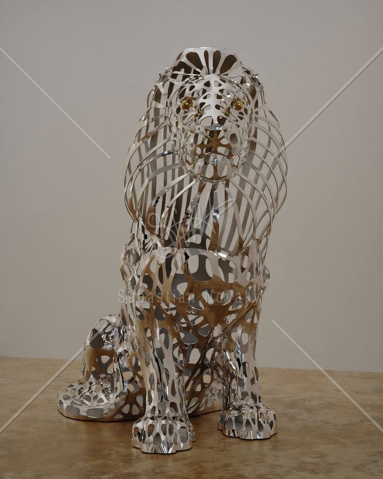 Original Contemporary Abstract Sculpture by Sebastian Novaky