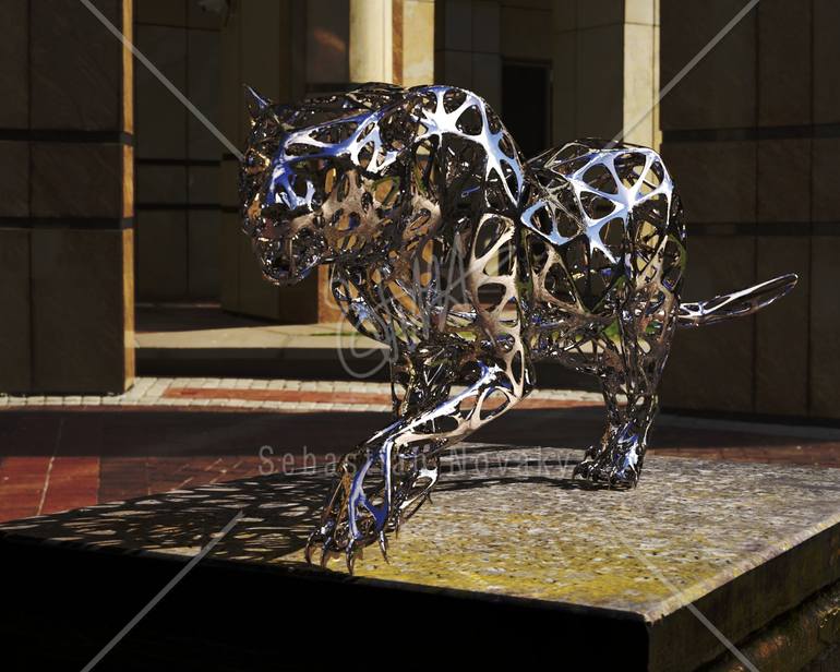 Original Abstract Animal Sculpture by Sebastian Novaky