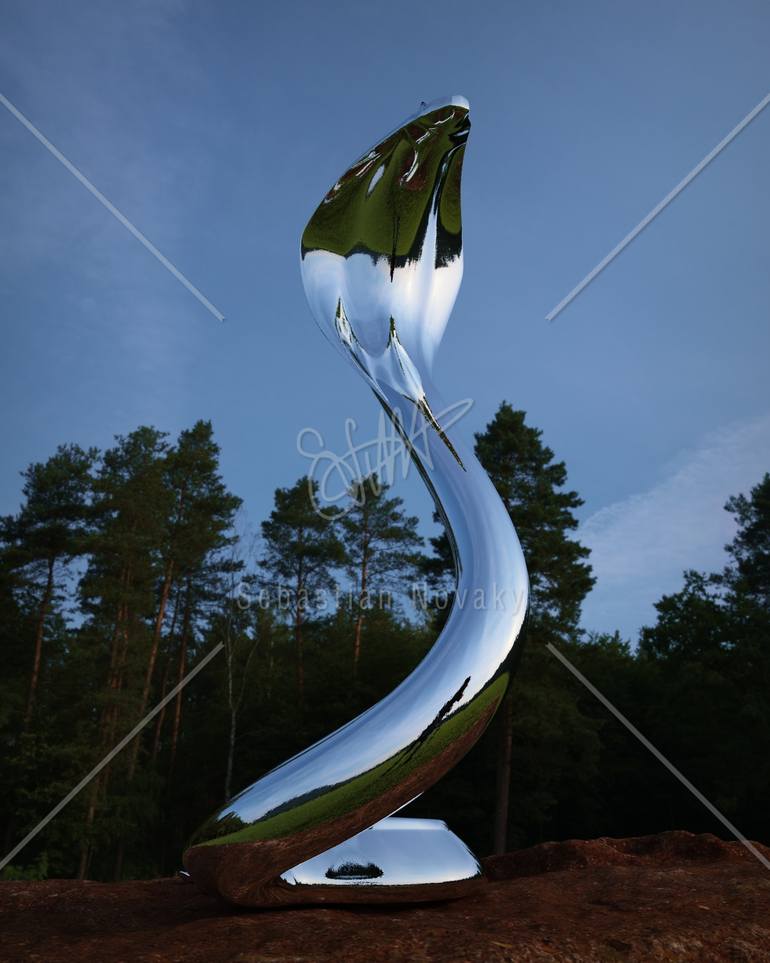 Original Contemporary Abstract Sculpture by Sebastian Novaky