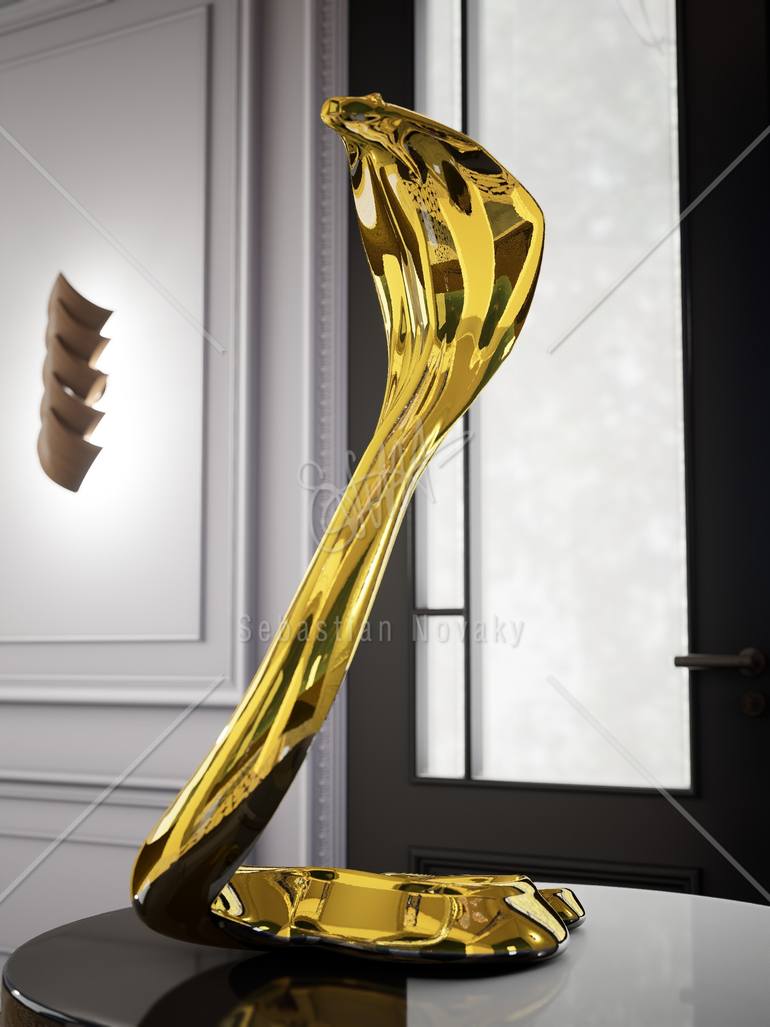 Original Contemporary Abstract Sculpture by Sebastian Novaky