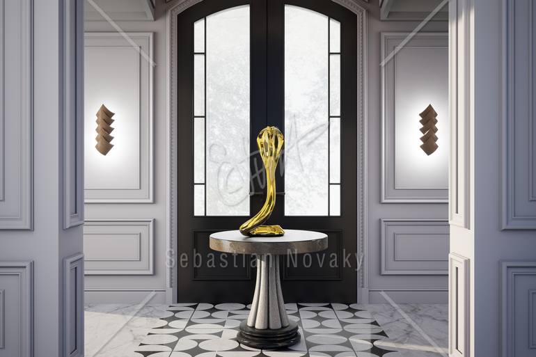 Original Contemporary Abstract Sculpture by Sebastian Novaky