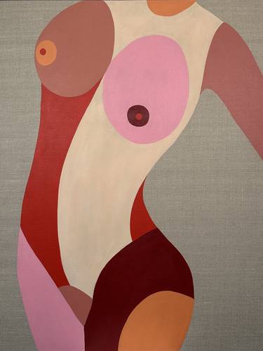 Original Nude Painting by Kate Matsevych