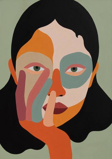 Original Contemporary Women Paintings by Kate Matsevych