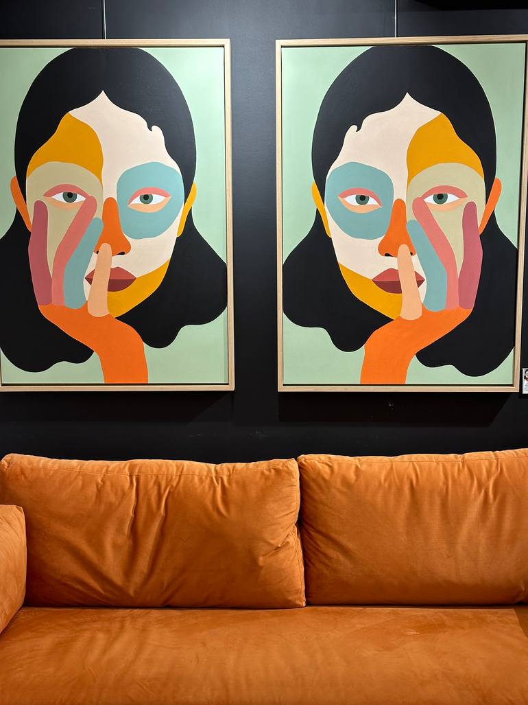 Original Contemporary Women Painting by Kate Matsevych