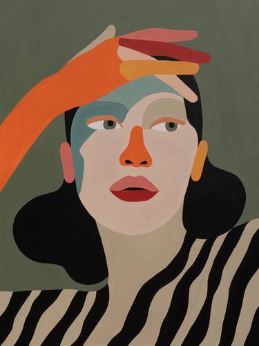 Original Contemporary Women Painting by Kate Matsevych