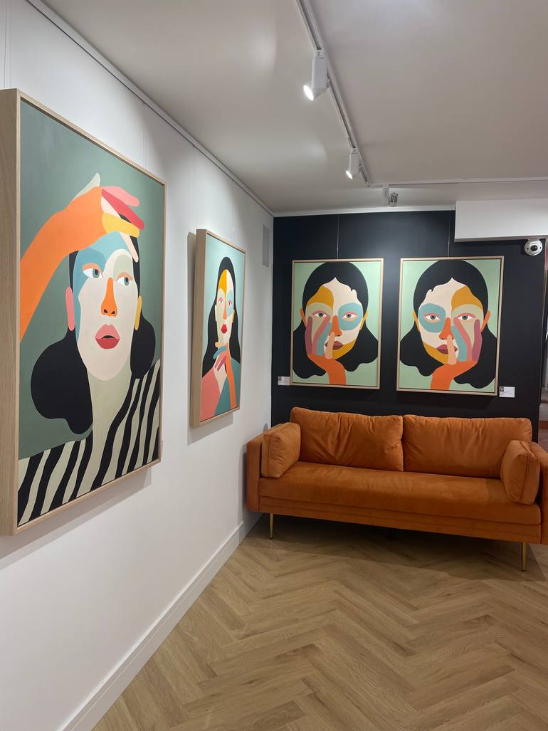 Original Contemporary Women Painting by Kate Matsevych