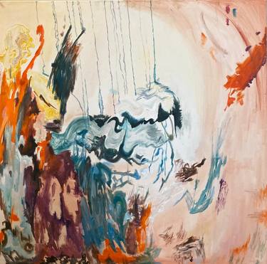 Original Abstract Expressionism Abstract Paintings by nain tara
