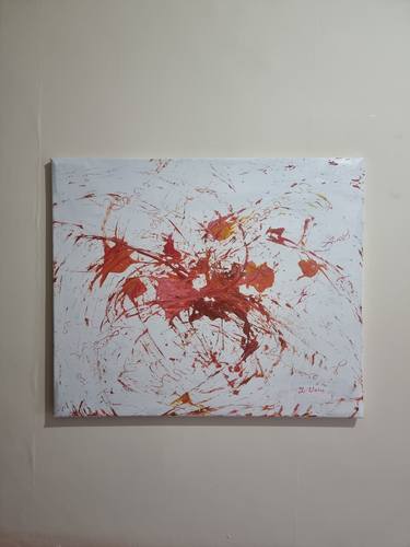 Original Abstract Paintings by Yuksel Unlu
