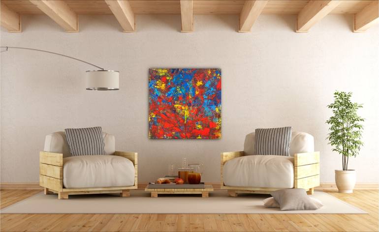 Original Abstract Painting by Thomas Harle